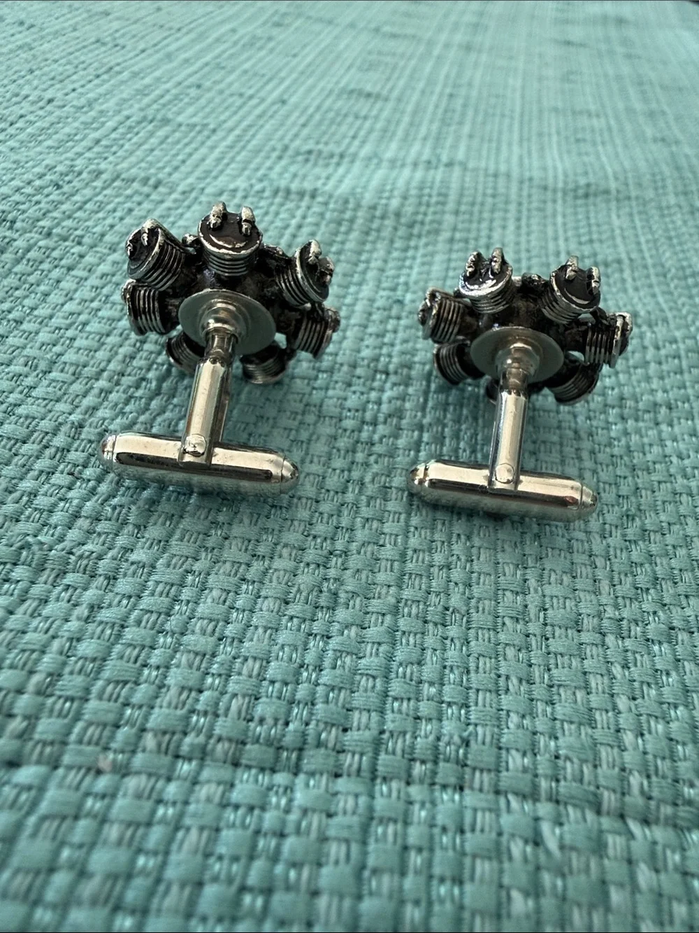 Rare 1950s Aviator Cuff Links - Vintage set